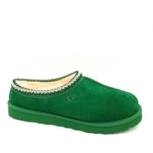 NEW UGG Tasman Suede Wool Slipper Shoe Mens 9 Cozy Warm Casual Green